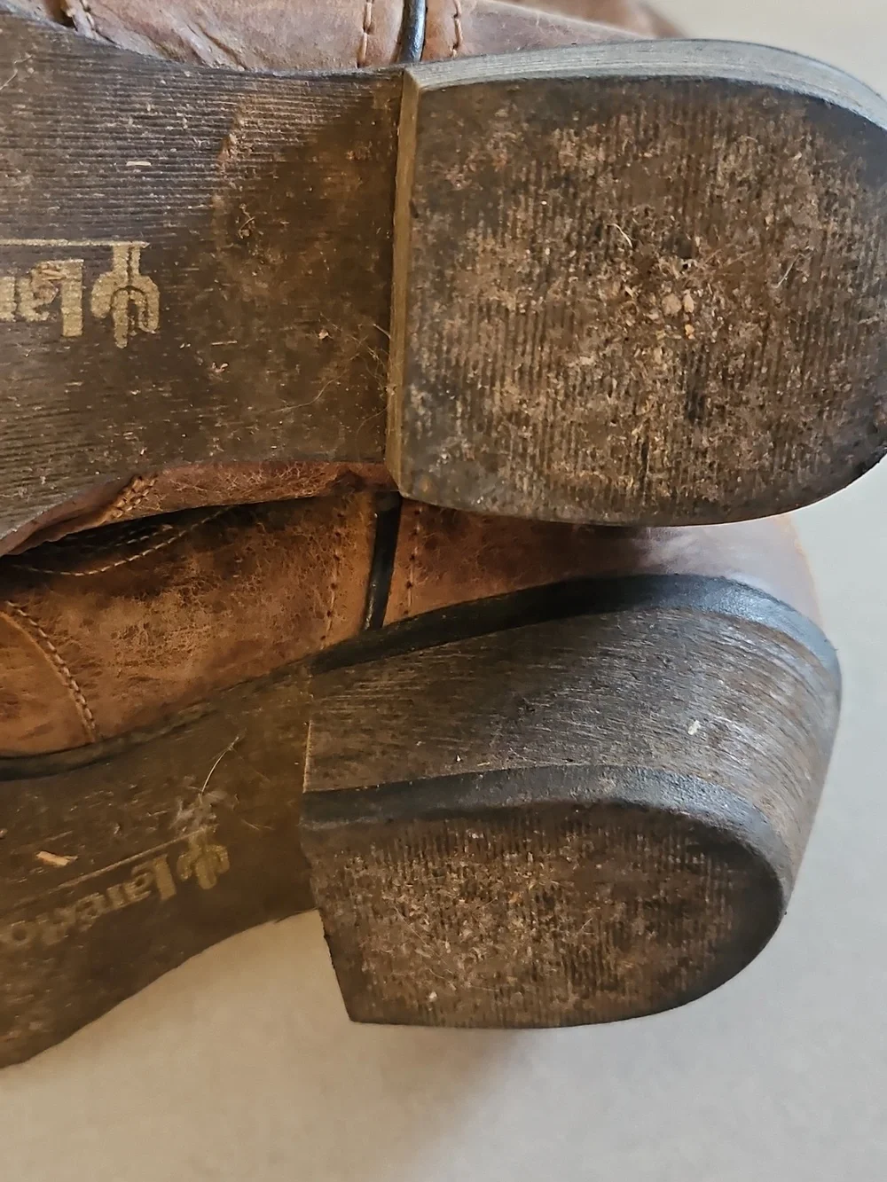 Laredo Western Rust Brown Cowboy Boots - Picture 10 of 15